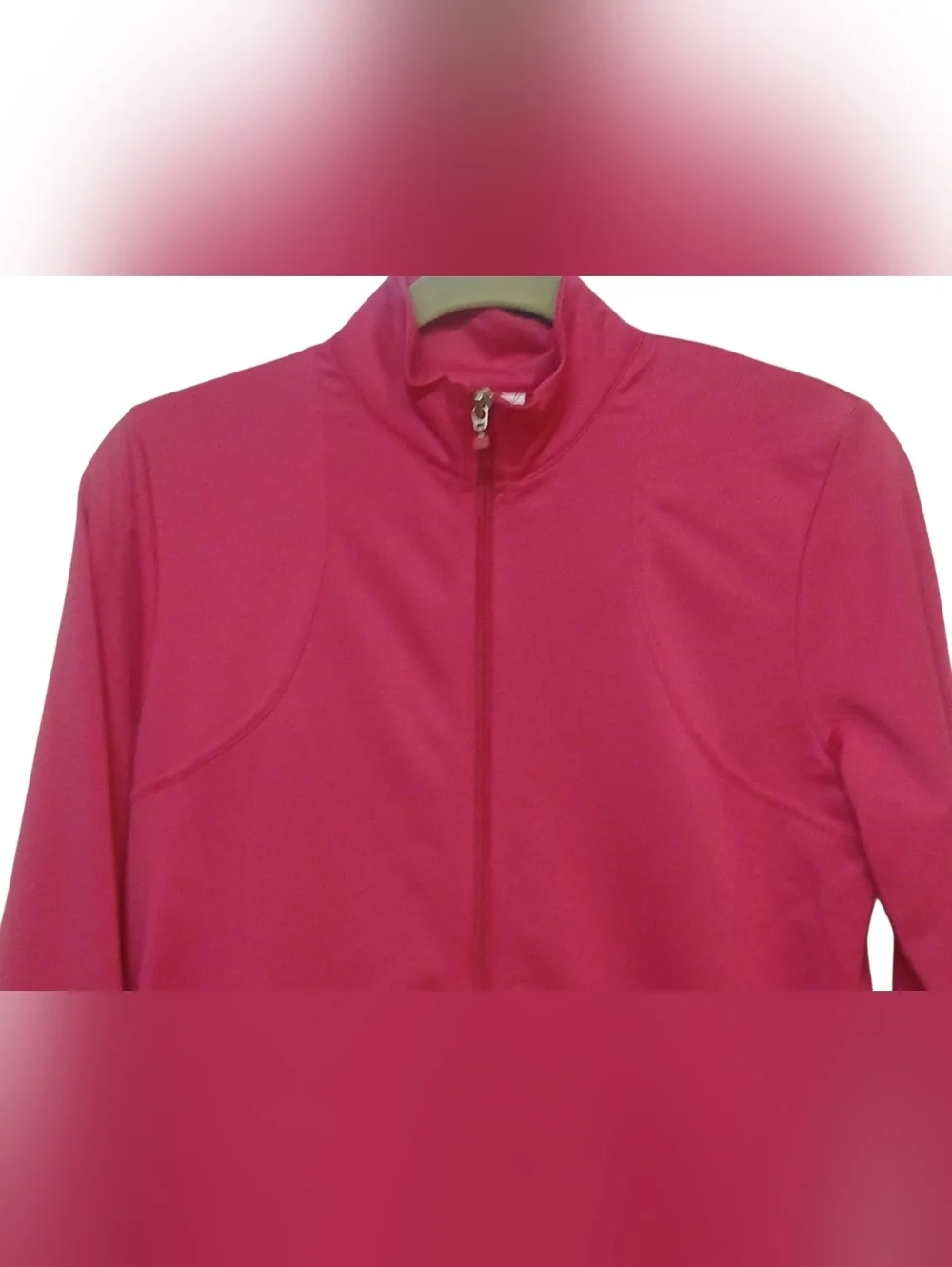 Be Inspired - NWOT, Raspberry Colored Warm Up Jacket, Zipperd Front, Pockets,...